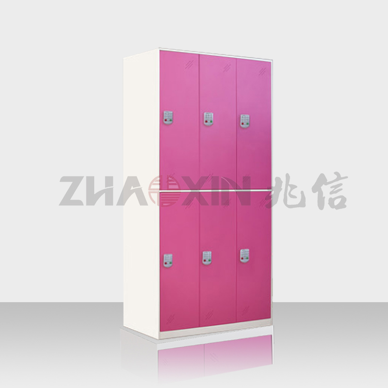 密码锁六门玫红